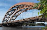 Kosciusko Twin Bridges - Mohawk River - Photo: K. Jacobs Flotilla 77