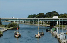 Shinnecock Canal Bridge - Photo: R. DeMeo Flotilla 18-08